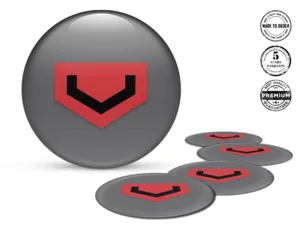 Vossen Ruota Decalcomanias Stile Badge Silicone Esclusivo
